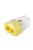 2-es gyorscsatlakozó tömör vezetékekhez, 0,75-2,5 mm2, sárga, 20 db