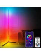 WiFi Okos RGB saroklámpa, állólámpa, hangulatfény - távirányítóval
