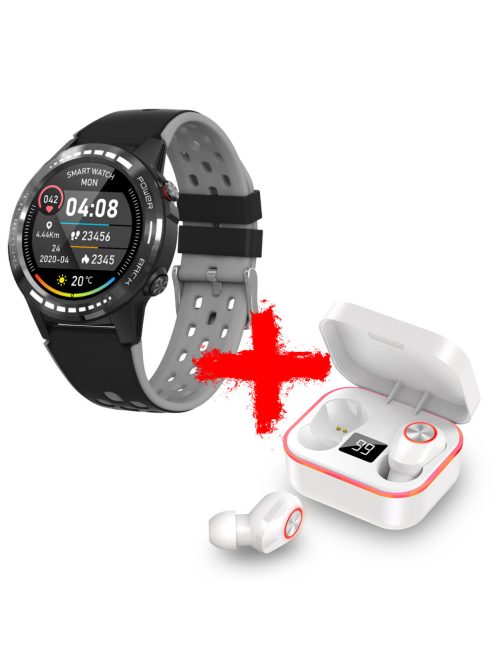Alpha M7 Sport okosóra GPS + Ajándék Alpha M8 bluetooth fülhallgató